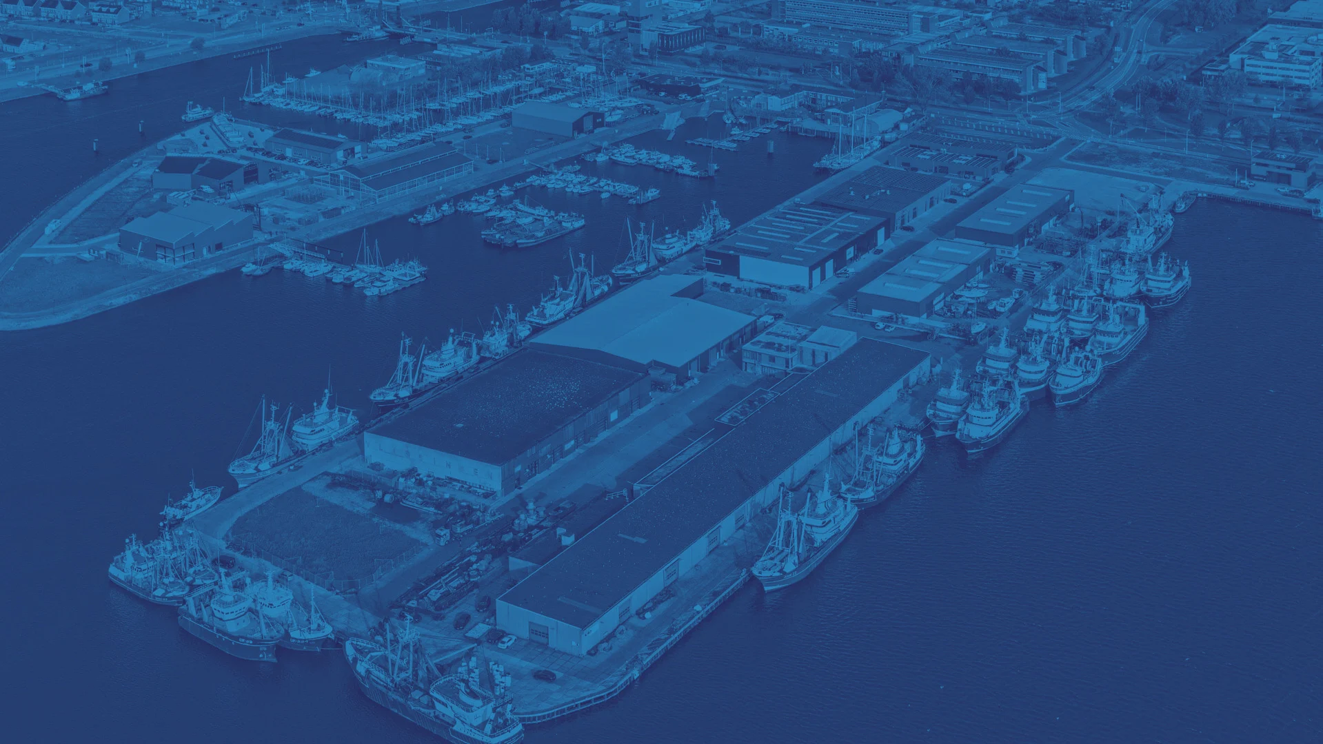 Ligplaatsen voor beroepsvaart in de haven van Vlissingen